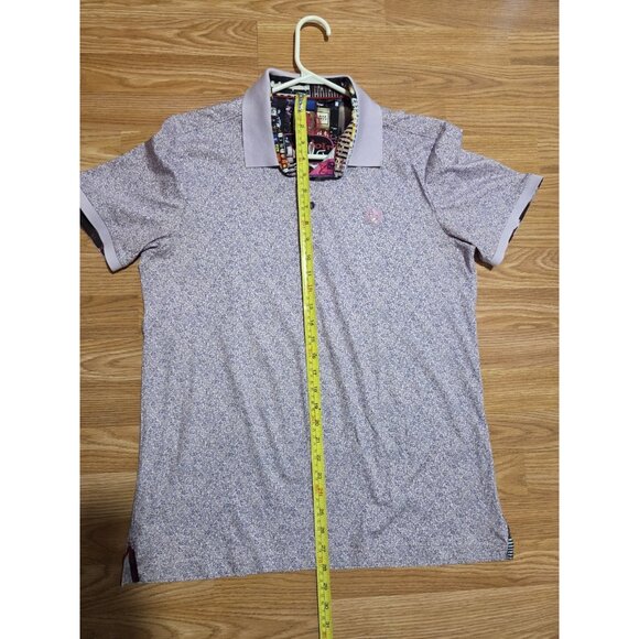 Au Noir Short Sleeves Men Polo Size 3 Pre-Owned - Picture 6 of 9